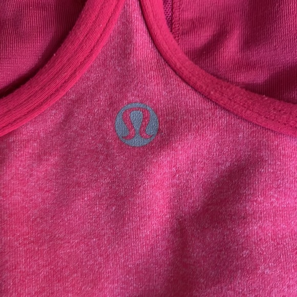 GUC Lululemon pink Flow Y tank top - Picture 4 of 4